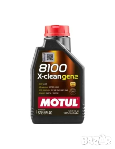 Моторно масло MOTUL 8100 X-Clean GEN2 5W-40 1 л