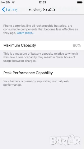 iPhone 6 16GB Silver + Зарядно + Кабел, снимка 5 - Apple iPhone - 56601454