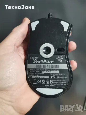 Оптична геймърска мишка Razer DeathAdder, снимка 4 - Клавиатури и мишки - 56745697
