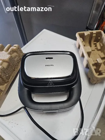 Тостер Philips Sandwichmaker 5000, снимка 2 - Тостери - 56577405