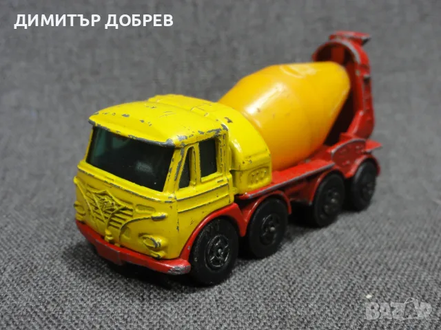 СТАРА РЕТРО МЕТАЛНА КОЛИЧКА FODEN CONCRETE TRUCK MATCHBOX SUPERFAST ENGLAND