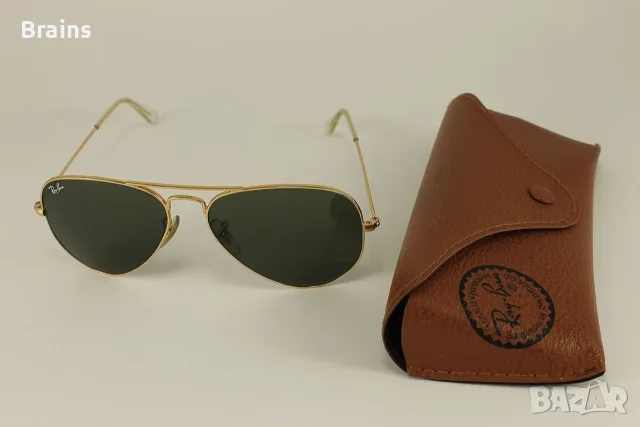 Ray Ban RB3025 Златисти Авиаторски Очила С Кутия