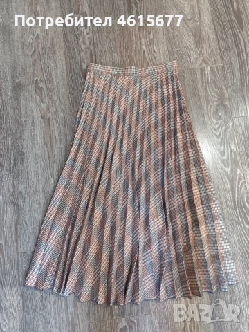 плисирана пола на H&M, снимка 4 - Поли - 56553102