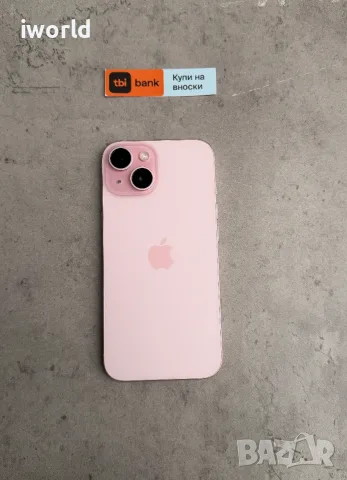 КАТО НОВ❗️ iPhone 15 ❗️Лизинг от 13€/мес ❗️128Gb Pink 128Gb❗️ розов