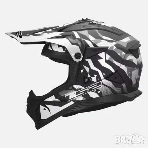 Промо! Кросова каска LS2 MX708 Fast II, снимка 4 - Аксесоари и консумативи - 56627404