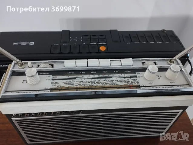 Радиотранзистор ШаубЛоренц., снимка 3 - Радиокасетофони, транзистори - 56616243