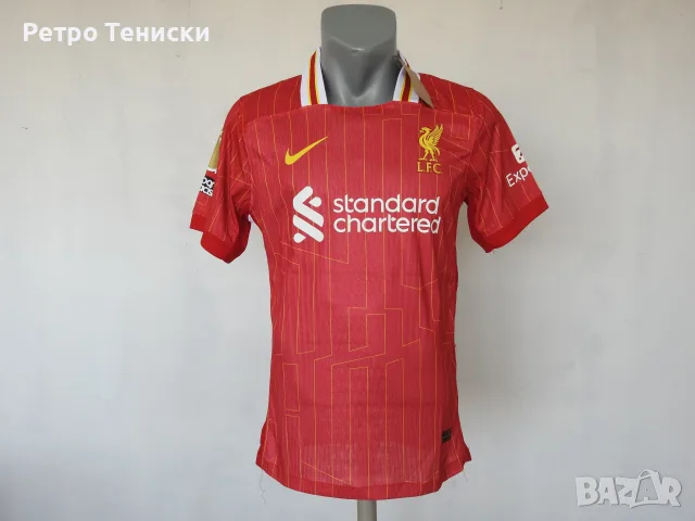 Домакинска тениска на Liverpool DIOGO J. #20 Player Version2024/2025 размер M