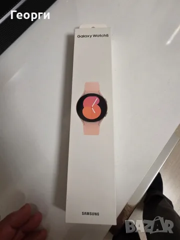 Продавам Samsung watch 5 40mm pink, снимка 2 - Смарт часовници - 56741315