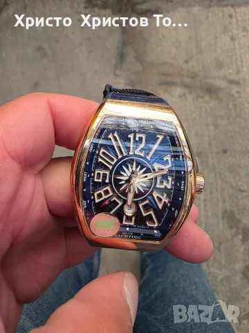 CLONING!!!Мъжки механичен луксозен часовник FRANCK MULLER YACHTING 