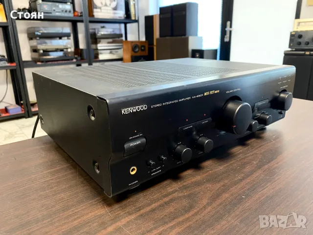 Качествен усилвател Kenwood, снимка 4 - Ресийвъри, усилватели, смесителни пултове - 54593472