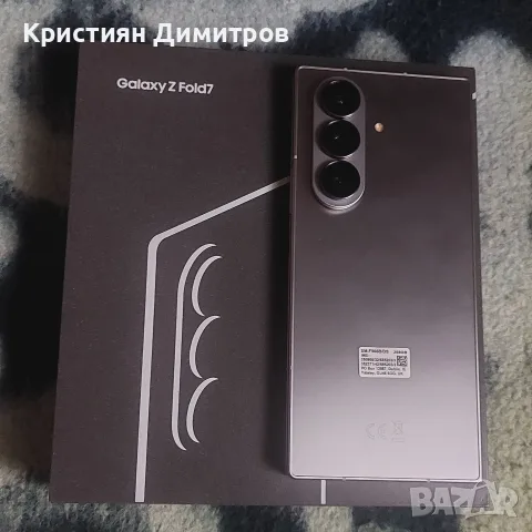 Samsung Galaxy Z Fold7 512GB Silver, снимка 2 - Samsung - 56717464