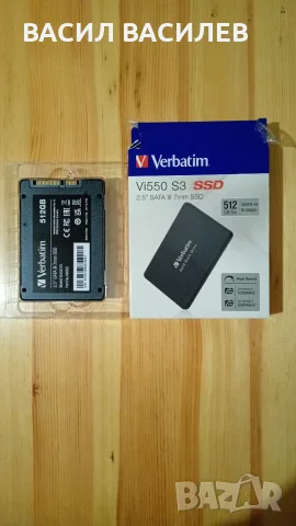 SSD  Диск 512 GB Verbatim, снимка 3 - Твърди дискове - 56646717