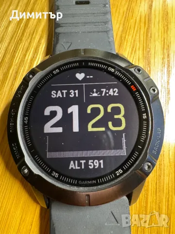 Смарт часовник Garmin Fenix 6X Pro, снимка 2 - Смарт часовници - 56751022