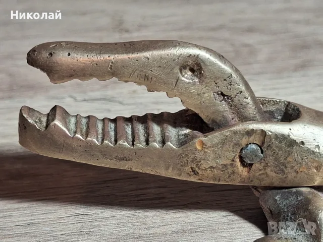 Стара Лешникотрошачка Крокодил, снимка 2 - Антикварни и старинни предмети - 56729114