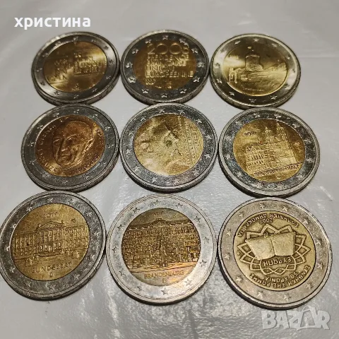 възпоменателни монети от 2 евро, снимка 2 - Нумизматика и бонистика - 56569230