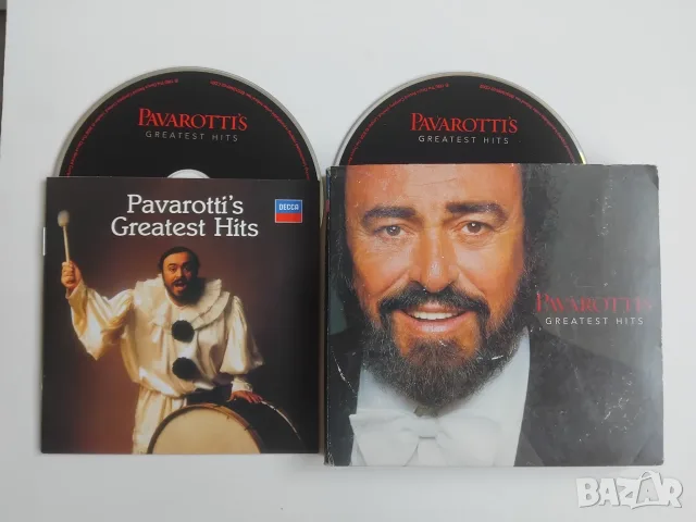 Luciano Pavarotti – Pavarotti's Greatest Hits - CD1 + CD2 оригинален двоен диск музика