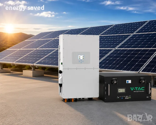 Хибриден инвертор 12 kW DEYE и lifepo4 10kw