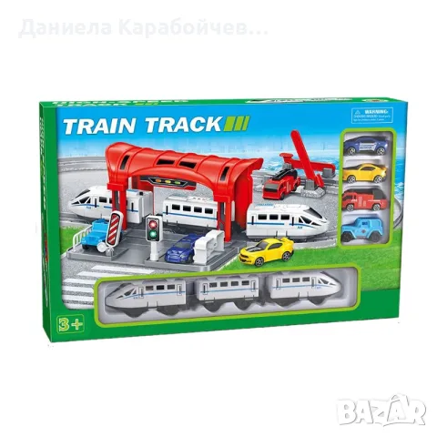 Влак и ЖП прелез, снимка 2 - Влакчета, самолети, хеликоптери - 56659905