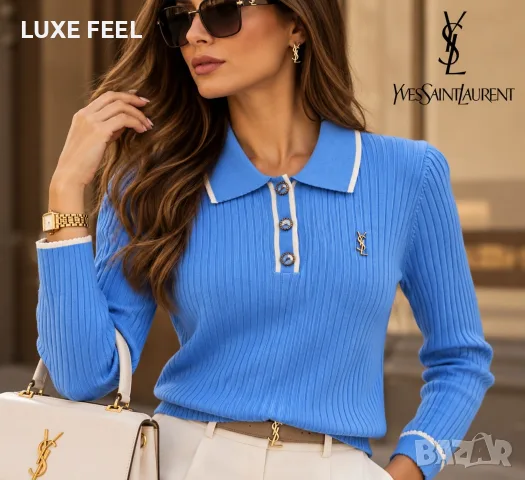 Yves Saint Laurent ✨Дамски Блузи , снимка 3 - Блузи с дълъг ръкав и пуловери - 56701911