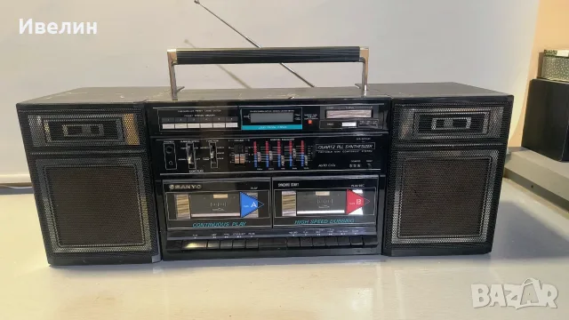 Продавам двукасетен касетофон SANYO C36L