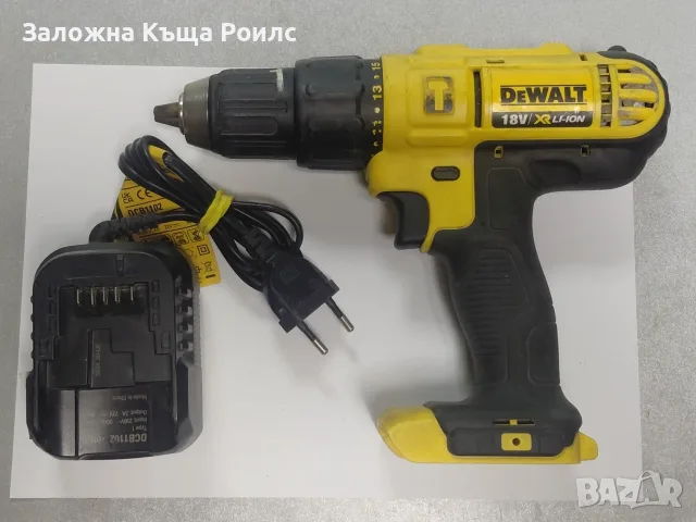 Ударен акумулаторен винтоверт DeWalt DCD776 със зарядно DCB1102