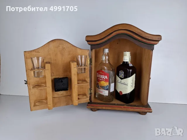 Дървен декоративен часовник, снимка 2 - Декорация за дома - 56745383