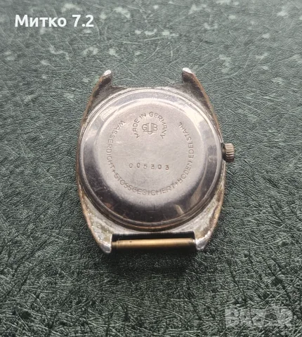 GUB   GLASHUTTE SPEZIMATIC BISON , снимка 4 - Антикварни и старинни предмети - 56567419