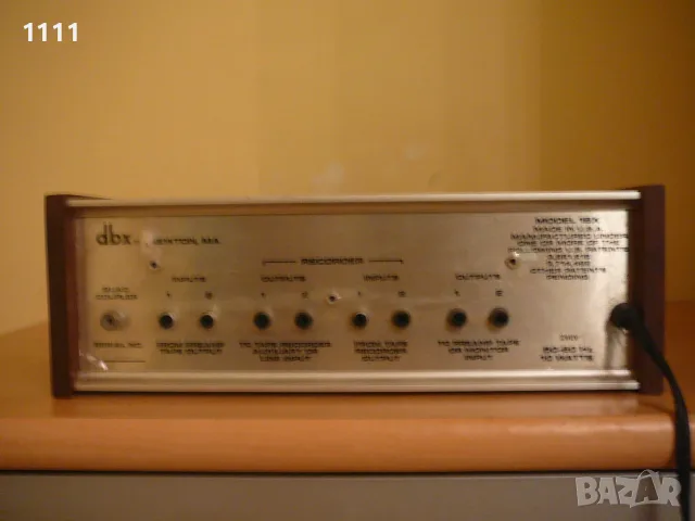 DBX  1BX dynamic range expander, снимка 14 - Ресийвъри, усилватели, смесителни пултове - 56706335