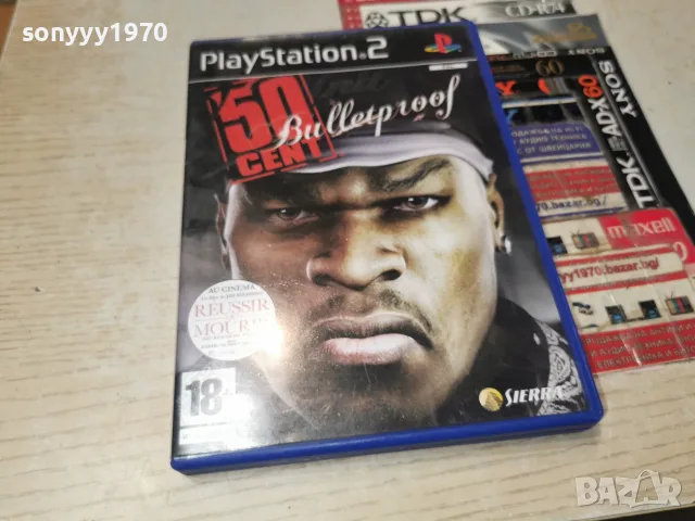 SONY PS2 50 CENT GAME-ВНОС FRANCE 2210261047H2E8R