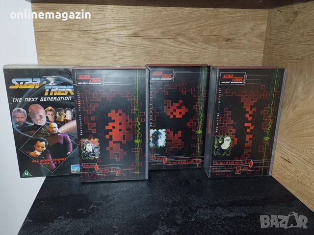 Видеокасети " STAR TREK " VHS