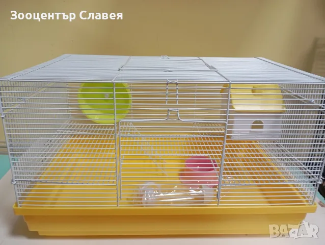 Отново налични !! В класическите цветове!!Голяма клетка за хамстер , джербил, китайски мишки