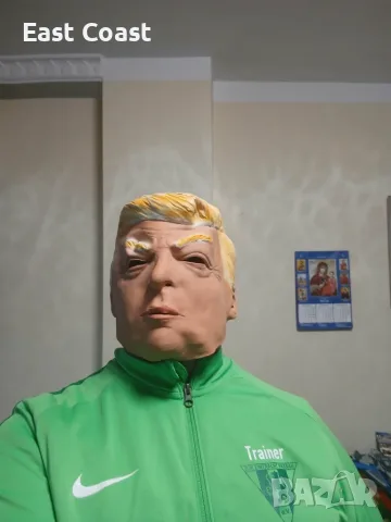 Качествена Маска за Хелоуин на Доналд Тръмп Halloween Quality Mask