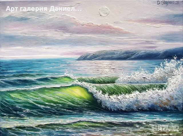 Картина с морски пейзаж - Морска носталгия