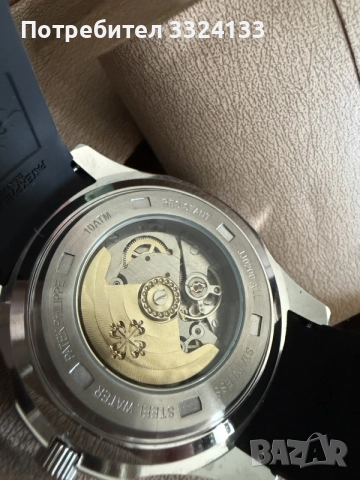 Patek Philippe Aquanaut 40mm Black Dial, снимка 6 - Мъжки - 56603740