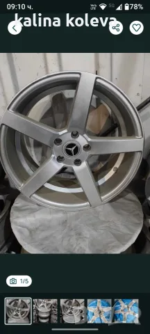 Алуминиеви джанти 18", снимка 2 - Гуми и джанти - 56744312