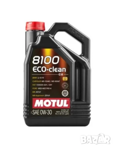Моторно масло MOTUL 8100 Eco-Clean 0W-30 5 л