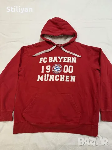 FC Bayern München (ФК Байерн Мюнхен) мъжки суитшърт с качулка