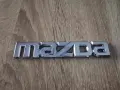 Сребрист надпис Mazda стар стил, снимка 1
