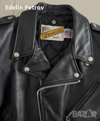Schott Perfecto 618, 44 (XL), кожено яке, снимка 5 - Якета - 56607367