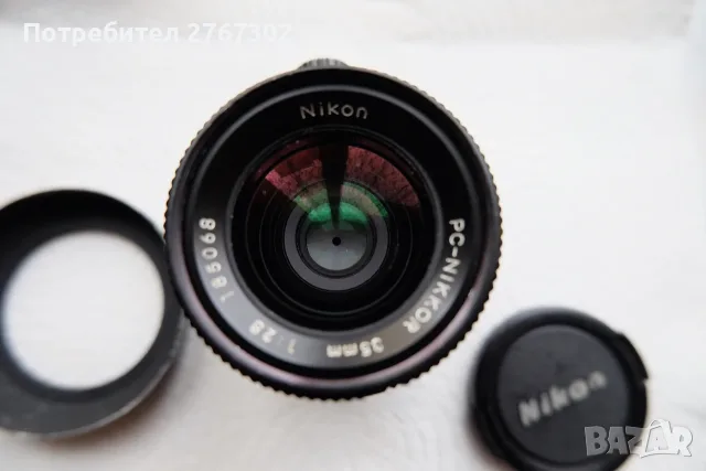 Nikon Nikkor-PC 35mm f2.8 Manual Perspective Control-Shift Lens. Nikon F Mount Nikon F Mount