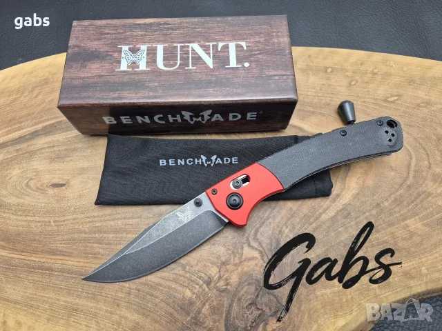Сгъваем нож Benchmade HUNT 15080-04,Aluminum/Micarta