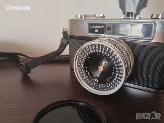 Камера Yashica Minister III Japan, снимка 12 - Фотоапарати - 56582571