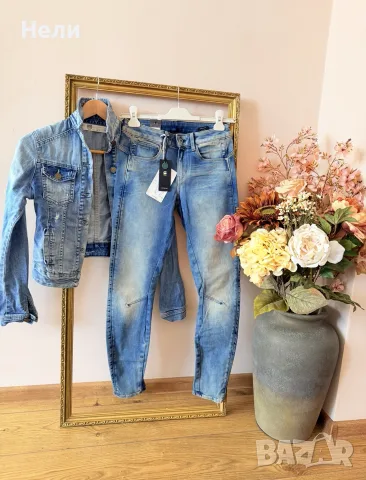 G-Star Raw Дамски нови дънки и яке, снимка 2 - Дънки - 56736757