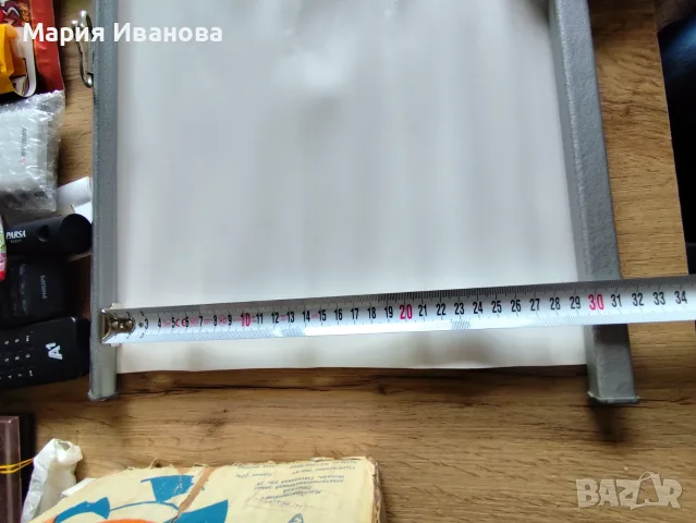 Мини преносим прожекционен екран , снимка 2 - Плейъри, домашно кино, прожектори - 56561402