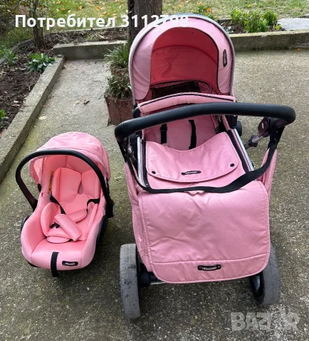 Продавам бебешка количка “Chipolino Хавана 3 в1” - розова