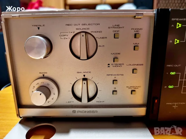 Усилвател PIONEER A-7, снимка 7 - Ресийвъри, усилватели, смесителни пултове - 56613296