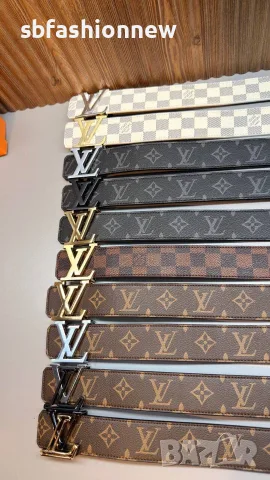 Louis Vuitton колани дамски и мъжки, снимка 10 - Колани - 56619374