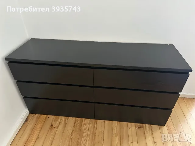 IKEA скрин MALM шкаф голям