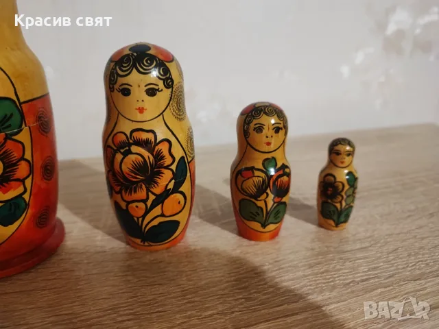Матрьошка от 4 части, снимка 3 - Декорация за дома - 56712029
