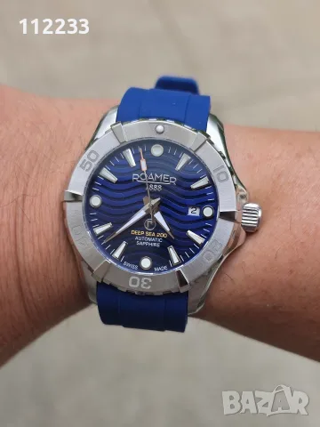 БAPTEP Roamer Deep Sea Automatic 43mm, снимка 3 - Мъжки - 56237107